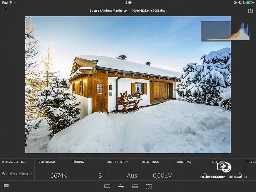 Lightroom Mobile bietet die Bildbearbeitungsfunktionen die wir aus den Lightroom Grundeinstellungen kennen Andreas-Martin-Fotokurs-Stuttgart-Fotoworkshop-Lightroom-Mobile-LR54--59